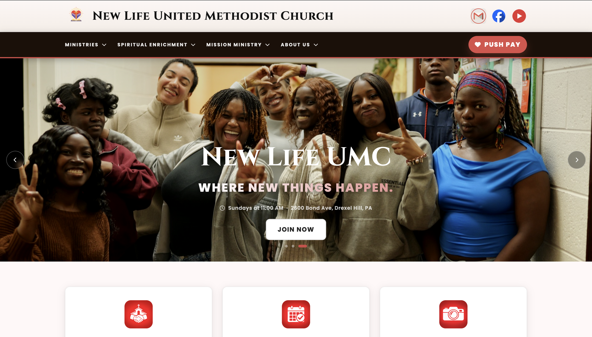 New Life UMC Website